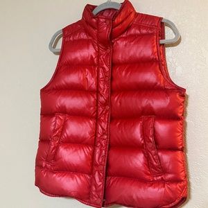 J. Crew - Red Puffer Vest | Size Small